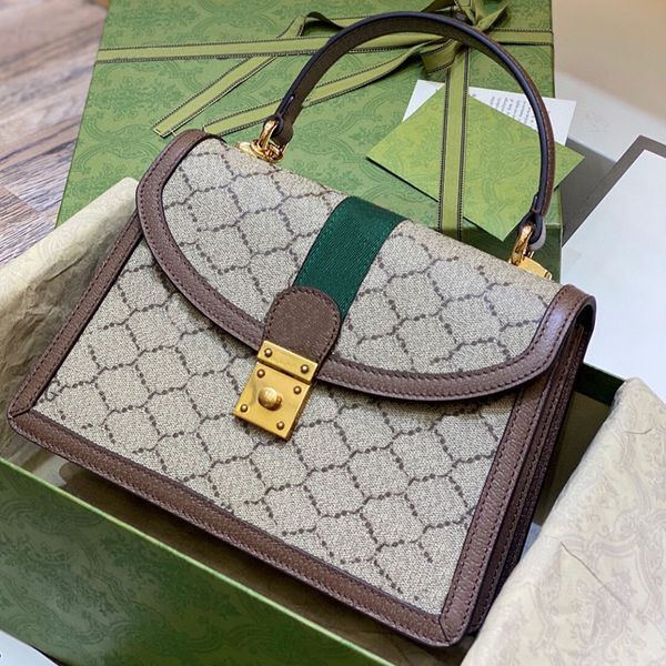 

designer bag womens mini tote bag 651055 vintage alphabet shoulder bag fashion portable crossbody bag classic clamshell bag