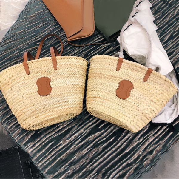 

mens triomphe basket bag womens clutch celins beach handbag raffia travel designer crossbody hand bag luxury vintage tote straw weave should
