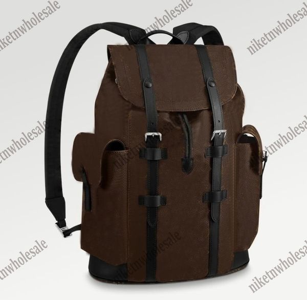 

discovery backpack pm men designer monograms leather backpack bags designers travel bag functional luxurys school bag large capacity