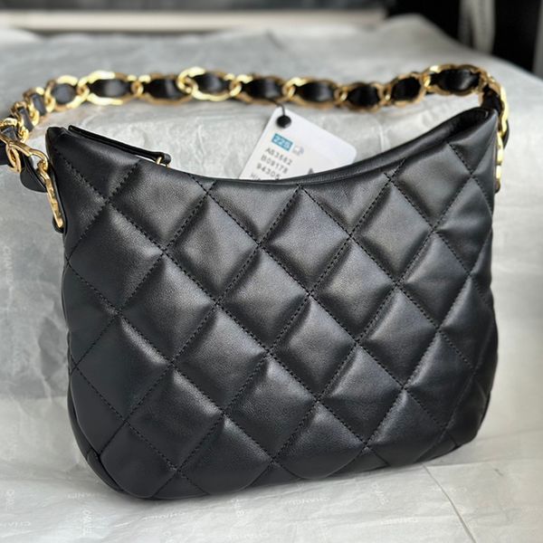 

designer hobo bags luxury tote bag handbag 24cm genuine leather underarm bag high imitation shoulder bag with box zc177