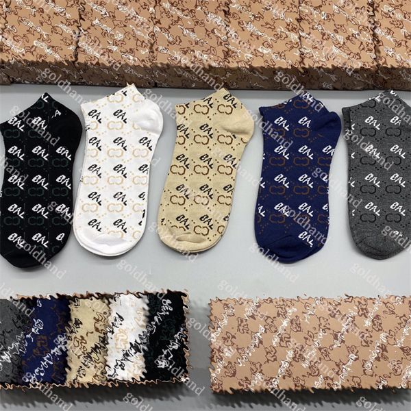 

luxury mens socks designer spring summer beathable sports socks fasion brand letter printed pure cotton socsk hiphop style socks, Black