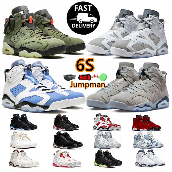 

2023 basketball shoes jumpman 6 6s university blue red oreo georgetown midnight navy cactus jack black infrared maroon mens trainers outdoor