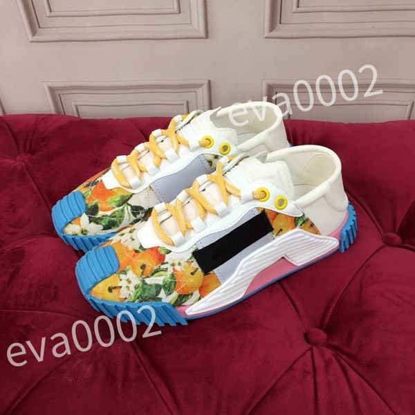 

2023 new luxury designer flat sneaker casual shoes canvas leather white fashion platform mens womens low sneakers, Black