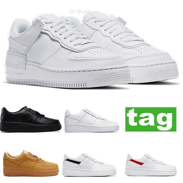 

men women airforces casual shoes af 1 low leather platform sneakers classic airforce sports outdoor sneaker triple black white university re