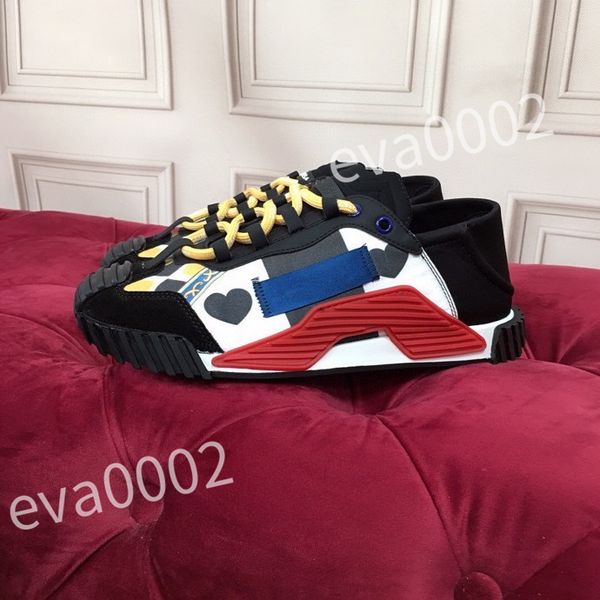 

new luxurys casual shoes women designer shoes travel leather lace-up sneaker fashion lady flat running trainers letters woman shoe platform, Black