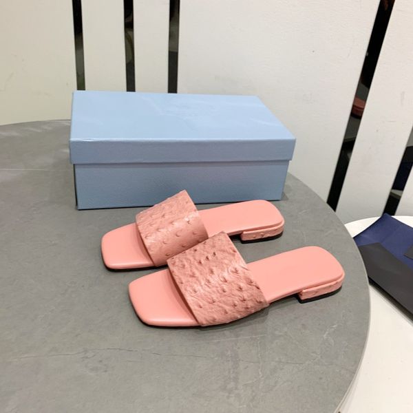 

classic men slippers summer rubber bottom woman shoe beach slides letter flat heel designer shoes 0420, Black