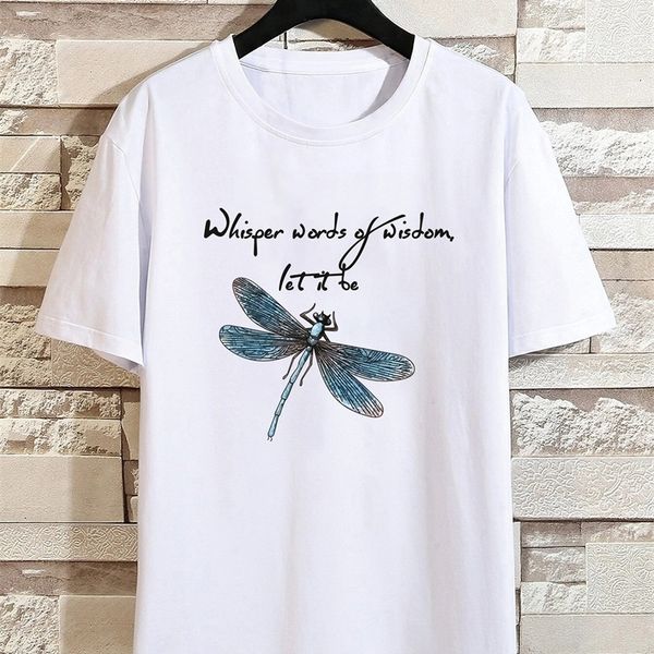 

men's t-shirts whisper words of wisdom oversize tee 230504, White;black