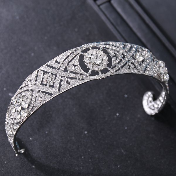 

wholesale of silver alloy bridal ornaments for british prince wedding, same crown bride, rhinestone crown, hair band, and bridal accessories