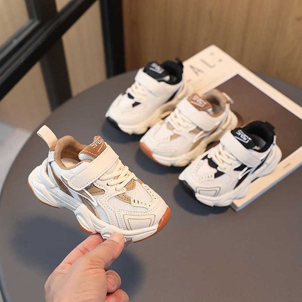 

athletic outdoor sneakers for children 2023 designer platform casual sports running shoes girls students match color fashion boys sneakers g, Black