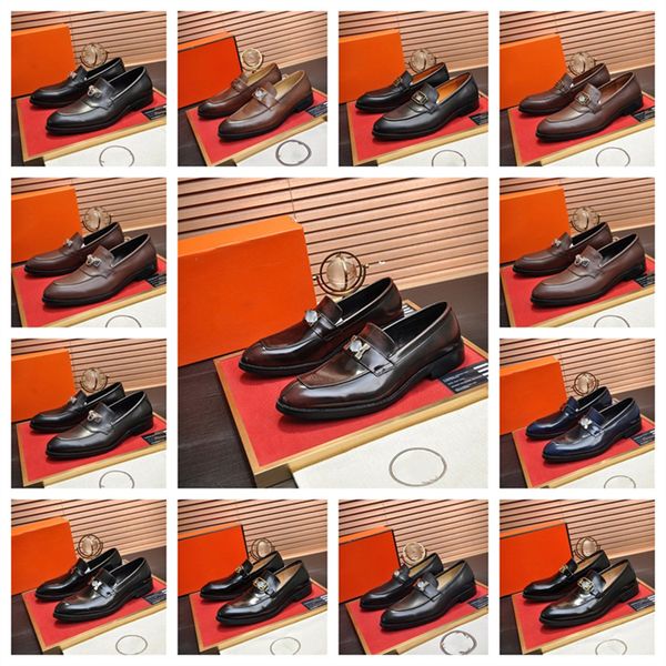

luxury h designer mens shoes lightweight driving shoe casual loafers flat slip on walk footwear cow suede leather moccasins for men, Black