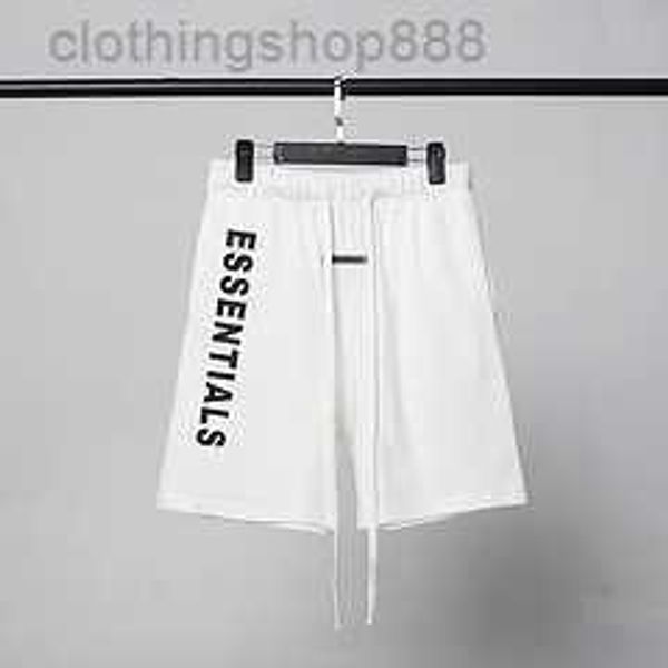 

men's shorts high street fashion fog double-line embossed three-dimensional letter printing for men and bys8, White;black