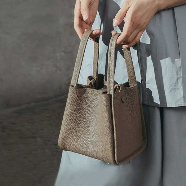 

songmont vegetable basket 2023 new fashion casual bucket bag large capacity one shoulder diagonal straddle handbag00