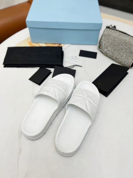 

slipper sandals famous designer women platform slides sandal fashion satin silk luxurious shoe womens flip flop with 0420, Black