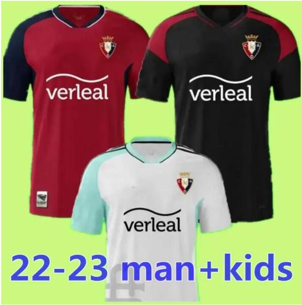 

22 23 osasuna soccer jersey home david garcia chimy avila camiseta equipacion adulto 2022 2023 torres moncayola manu sanchez home away footb, Black;yellow