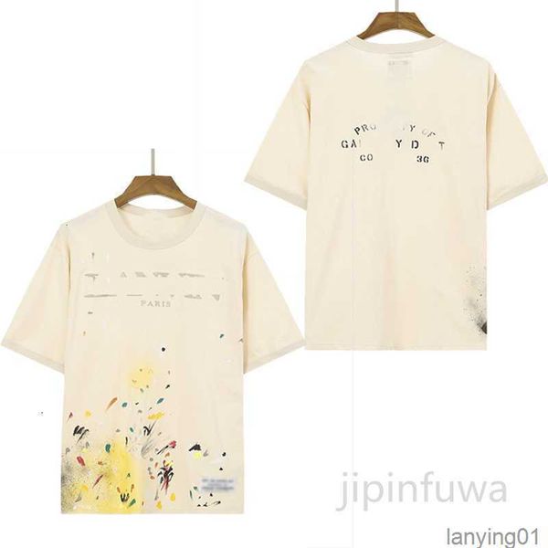 

2023 lanvins designer men's t-shirts luxury embroidery letter short sleeve crewneck tees women's casual cotton quick dry sports t, White;black