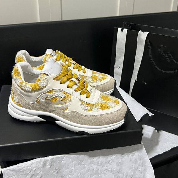 

designer sneakers calfskin shoes reflective sneakers vintage suede leather trainers fashion stylist shoespatchwork leisure shoe platform pri, Black