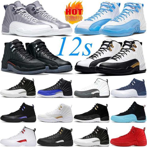 

basketball shoes sports trainers sneakers university blue dark grey concord gamma indigo reverse flu game royal outdoor jumpman 12 12s