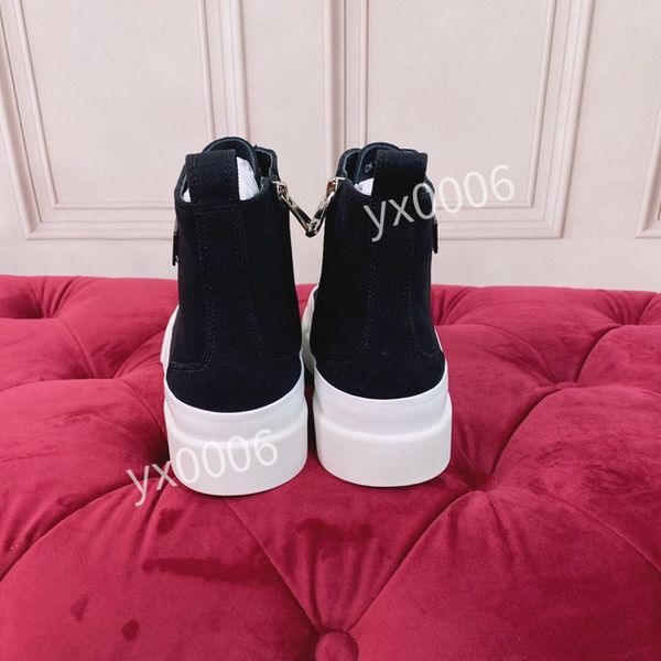 

2023new designer brand quality women sneaker casual shoes trainers dress shoes men leather breathable open for change low outdoor sports sne, Black