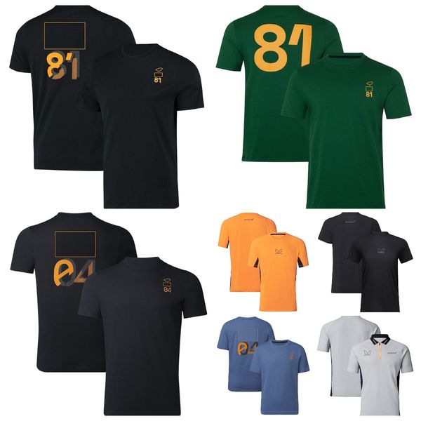 

formula one racing suit brand new t-shirt f1 team suit plus size short sleeve quick-drying t-shirt customized for men and women.