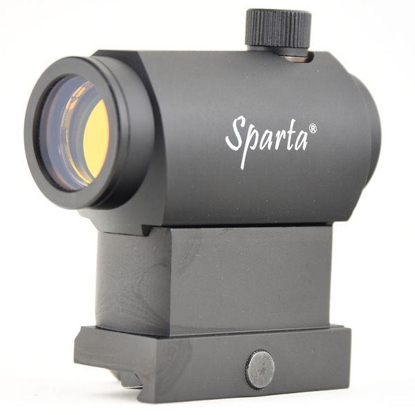

sparta tactical scopes reflex 1x red dot sight high low 20mm weaver picatinny mount base m3796