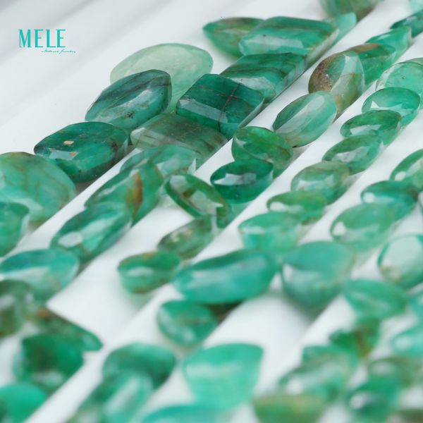 

loose diamonds diy random delivery of natural emerald beryl bare stone specimens customizable 022ctpcs do not specify shape and size 230503, Black