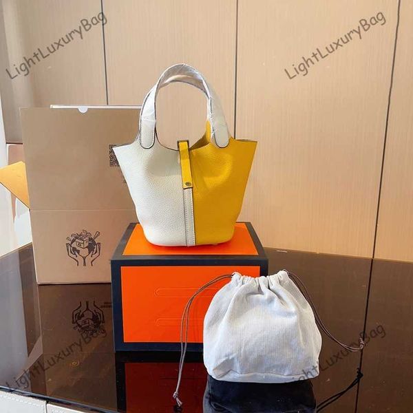 

mini bucket bag 6-colour luxury designer shoulder bags handbag women's fashion leather handbags wholesale removable shoulders strap 220