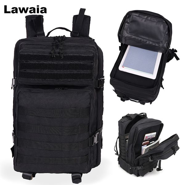 

school bags lawaia trekking backpack 30l 50l outdoor sport camping hunting tactical military rucksack 230504