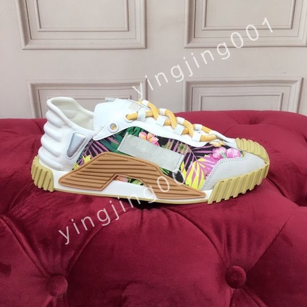 

new luxury designer mens shoes sports shoes casual shoes women's travel flat shoes fashion platform leather retro, Black