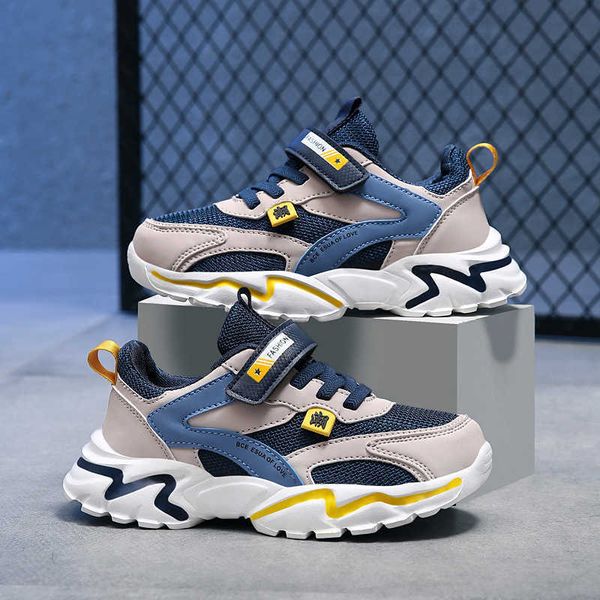 

athletic outdoor children's casual sneakers 2023 boys' breathable mesh shoes girls' dad's shoes big kids' running s, Black