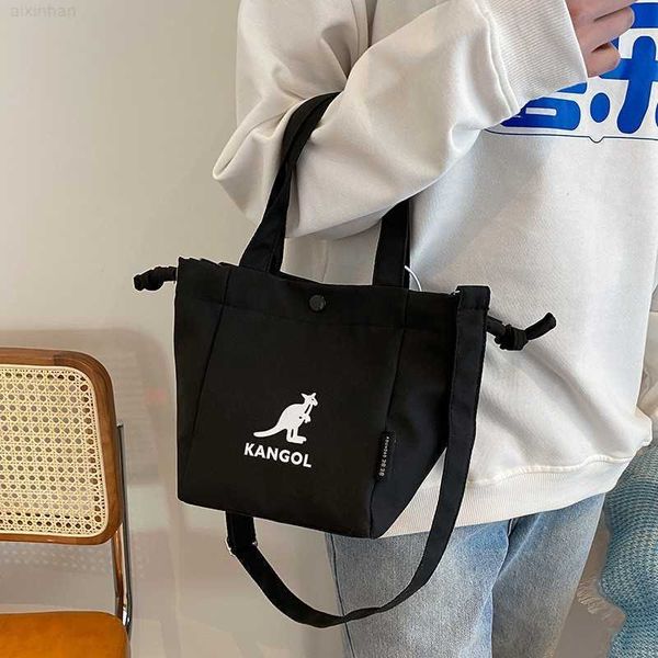 

2022 new korean kangaroo shoulder drawstring fashion crossbody bag