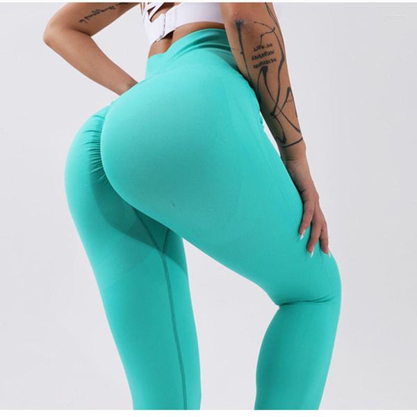 

active pants curve contour seamless leggings yoga gym outfits workout clothes fitness sport women fashion wear solid pink lilac stretch