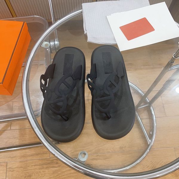 

fashion heels suede ladies sandals women slippers designer sandal lady wedding party shoes belt buckle rubber sole mules summer beach 0420, Black