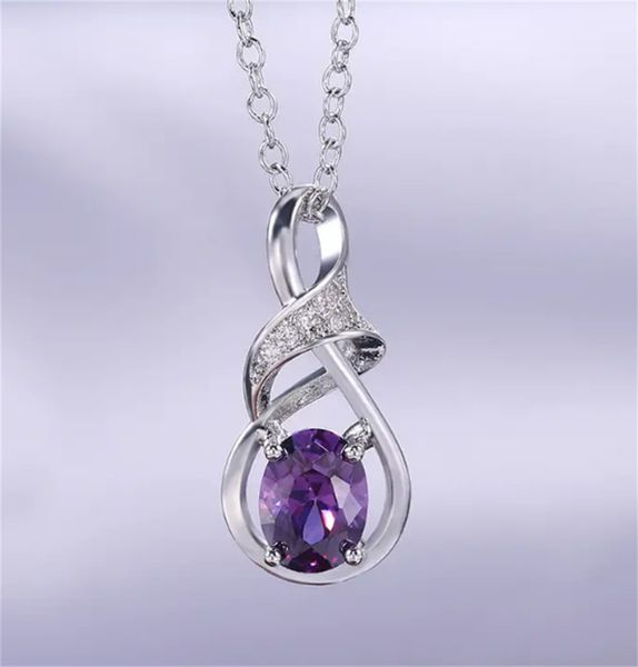 

gorgeous silver amethyst necklace - perfect for everyday wear