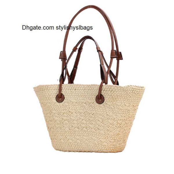 

shoulder bags designer straw basket bags large rattan women shoulder bags big handle handmade handbags summer beach bag bali tote purses