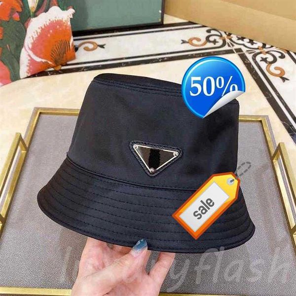 

beltPra Hats Bucket Hat Casquette Designer Stars with The Same Casual Outing Flat-top Small Brimmed Hats Wild Triangle Standard Ins Ba324N2, Purple