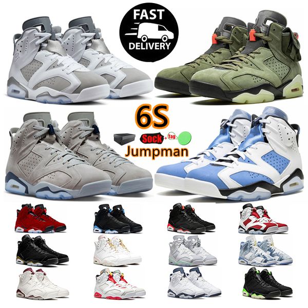 

basketball shoes jumpman 6 6s university blue red oreo georgetown midnight navy cactus jack black infrared cool grey mens trainers outdoor s