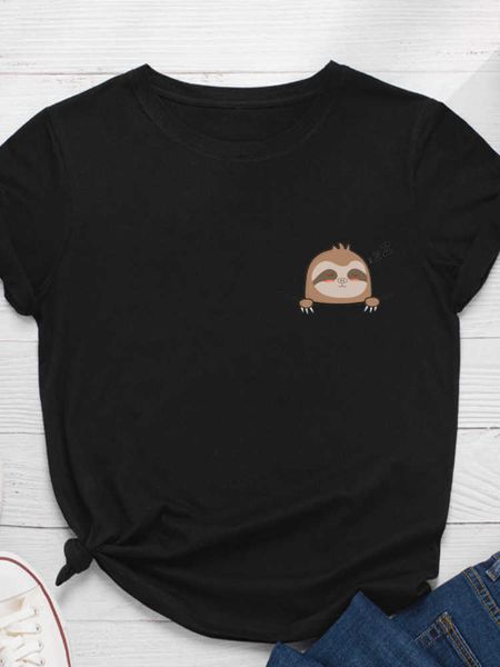 

new men print t shirt short sleeve o neck loose mens tshirt a52, White;black