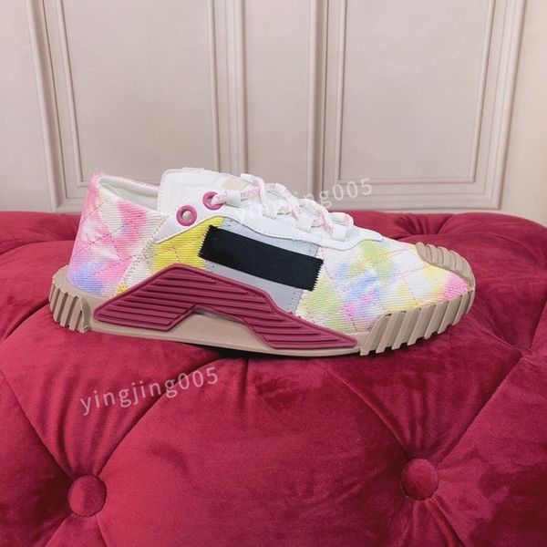 

2023new fashion casual shoes for women flat sneakers low panda black grey fog chunky glow triple dunks strange shoes