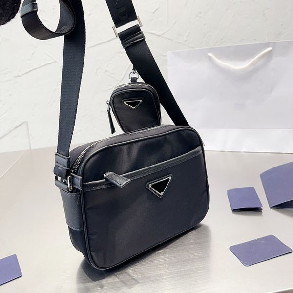 

nylon designer handbag bag sale 3 piece hobo shoulder women crossbody handbag luxury fashion leather handbags black 23 15cm