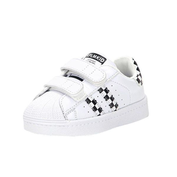 

first walkers kids shoes baby booties footwear children spring autumn white soft bottom non-slip shell toe sneakers girls boys e20029