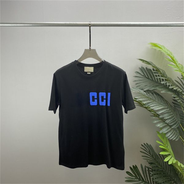 

2023 summer mens designer t shirt casual man womens tees with letters print short sleeves sell luxury men hip hop clothes s-xxl ab07, White;black