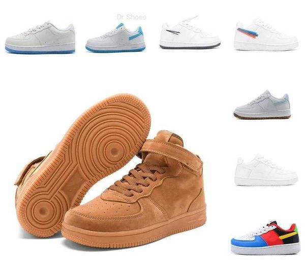 

2023 new kids force 1 skateboarding shoes for skate shoe youth sneakers children sneaker pour enfants sports chaussures teenage boys size 26