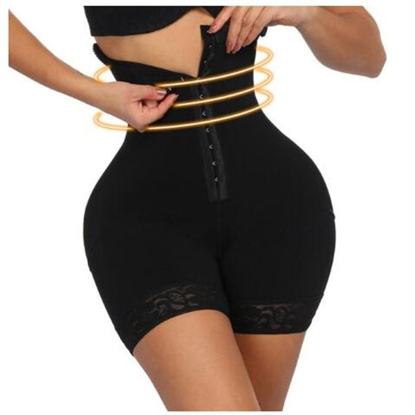 

women's shapers butt lifter shapewear bodysuit slimming sheath woman flat belly tummy control panties underwear postpartum waist traine, Black;white