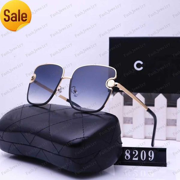 

designer brand luxury channel slim sunglasses square trendy women's sunscreen versatile foreign temperament polarized uv proof strong l, White;black