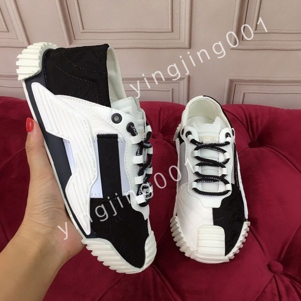 

2023 luxury designer men's shoes sports shoes casual shoes women's travel flat shoes fashion platform leather retro, Black