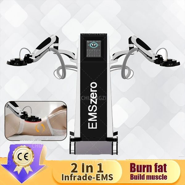 

emszero 2 in 1 new neo 14 tesla 6500w ems dls-ems body-shaping muscle weight infrared electromagnetic slim dls-emslim