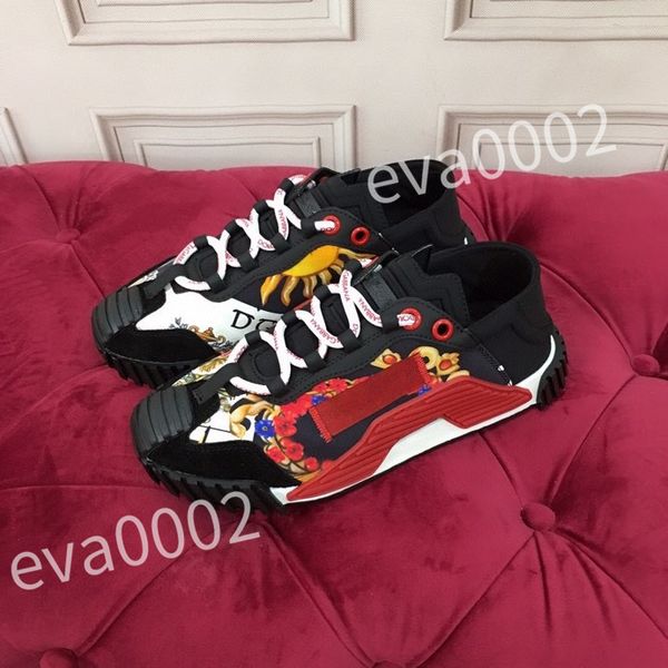 

2023 luxury designer flat sneaker casual shoes canvas leather white fashion platform mens womens low sneakers, Black