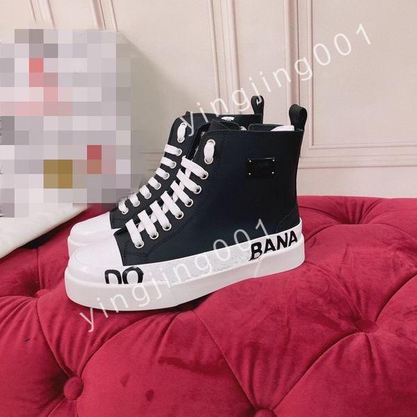 

new designer men's shoes sports shoes casual shoes womens travel flat shoes fashion platform leather retro, Black