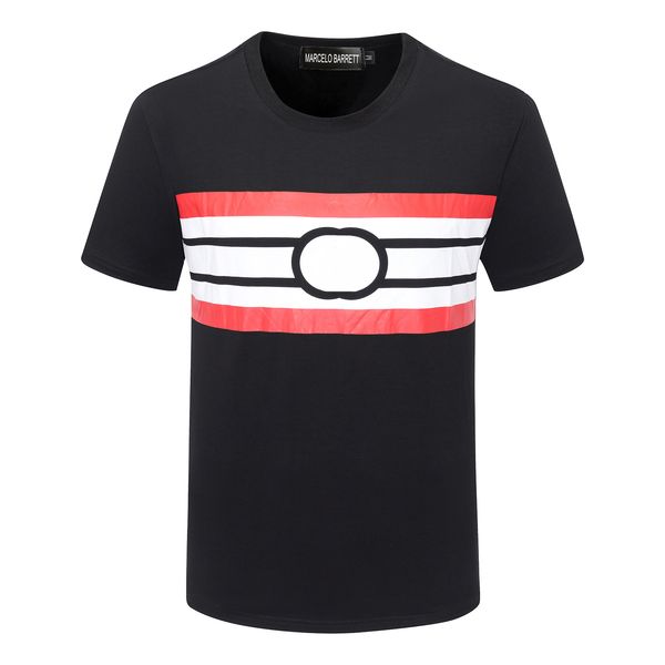 

marcelo berrett 2023ss new men's t-shirts mens designer brand t shirts women short sleeve italy fashion 3d printing quality 100% cotton, White;black