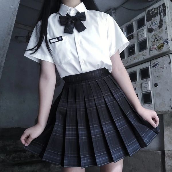 

skirts plaid pleated skirt mini skirts summer winter black mini skirts women korean japanese style micro skirt school white skirt y2k 230504